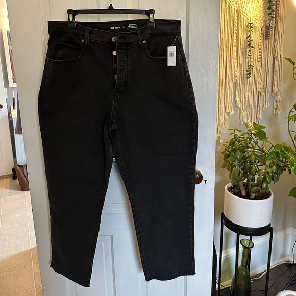 Old Navy Denim - Black High-Waisted Jeans